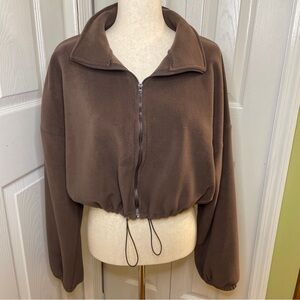 Qinsen full zip fleece jacket